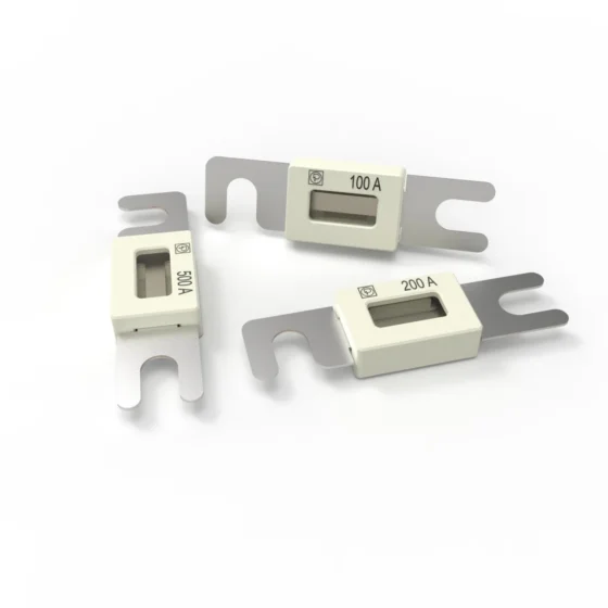 LittelFuse, Fuse:500A; 48VDC; automotive,strip fuse Manufacturer part number: 157.5701.6501 — Littelfuse