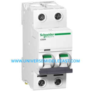 A9F44206 - SCHNEIDER Acti9 iC60N 2P 6A C Miniature Circuit breaker
