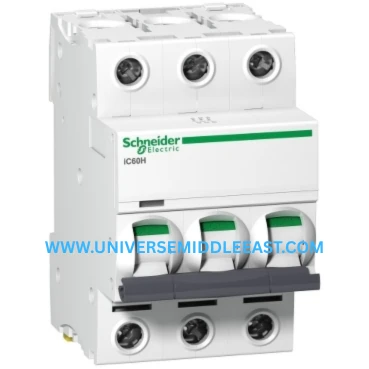 A9F54320 – SCHNEIDER Acti9 iC60H 3P 20A C Miniature Circuit breaker — SCHNEIDER
