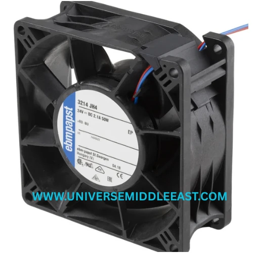 EBM-PAPST 3214JH4 Axial Fan, 92 mm, 24 VDC, 165 CFM — EBM-PAPST