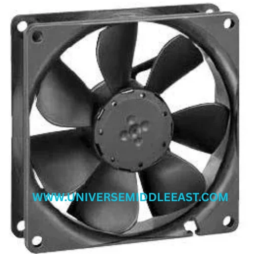 EBM-PAPST 3412N/2HH Axial Fan, 12 VDC, 60 CFM, Ball Bearing — EBM-PAPST
