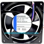 EBM-PAPST 4114N/2H3U Axial Fan, 24 VDC, 6000 RPM