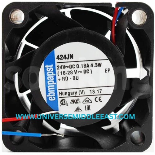 EBM-PAPST 424JN AXIAL FAN — EBM-PAPST
