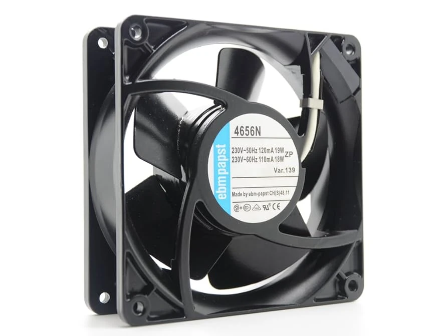EBM-PAPST 4656N Axial Fan, 230VAC — EBM-PAPST