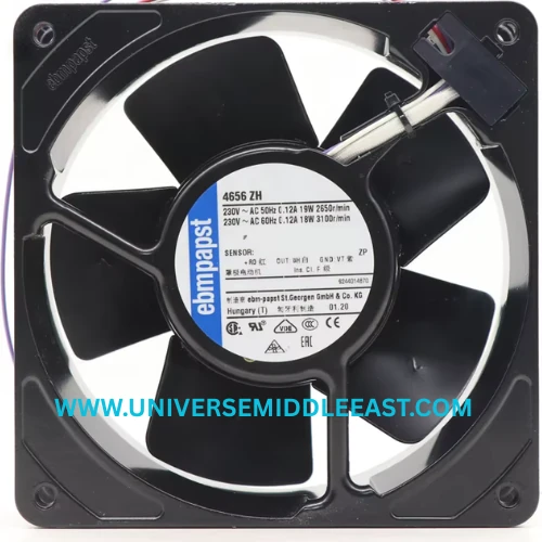 EBM-PAPST 4656ZH Axial Fan, 230VAC — EBM-PAPST