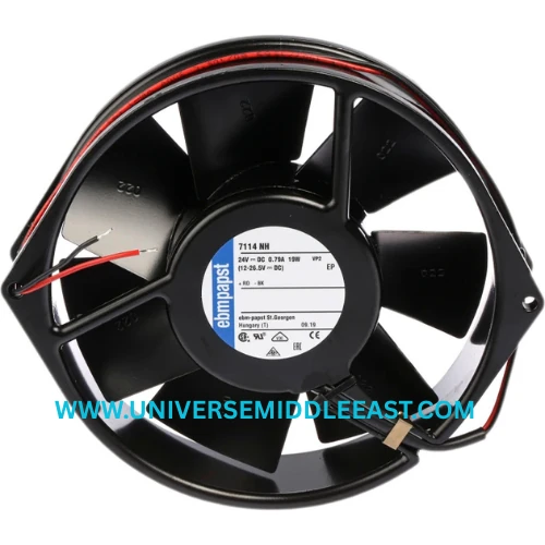 EBM-PAPST 7114NH AXIAL FAN — EBM-PAPST