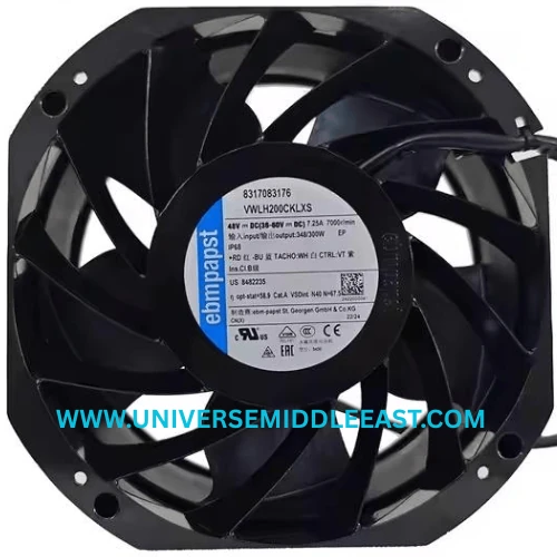 EBM-PAPST 8317083176 VWLH200CKLXS AXIAL FAN — EBM-PAPST
