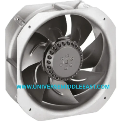 EBM-PAPST W2E200-HH38-07 AC Axial Fan, 230 VAC, 2650 RPM — EBM-PAPST