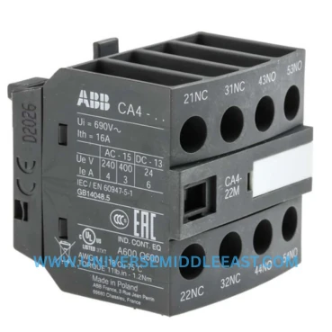 ABB CA4‑22M Auxiliary Contact Block 1SBN010140R1122 — ABB