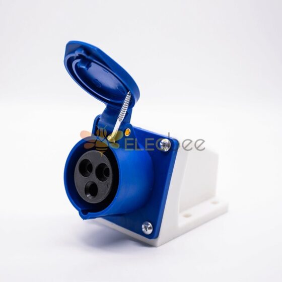 16A-3P-220V Wm-socket IP44 & 16A-3P-220 Plug IP44