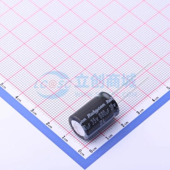 35ZL680MEFC12. 5X20 Cap, Alu Elec, 680 Uf, 35V, Rad