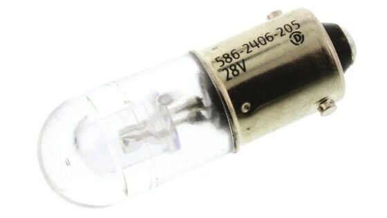 586-2406-205F Dialight White LED Indicator Lamp