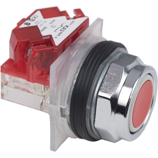 9001KR1RH6 – Schneider Electric PUSHBUTTON 600VAC 10A 30MM TYPE K — SCHNEIDER