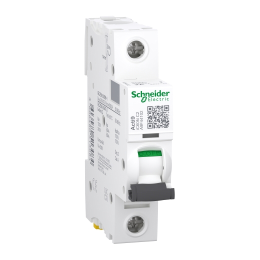 A9F44102 – Schneider Electric Acti 9 iC60N MCB Circuit Breaker – 1 Pole 2A C curve — SCHNEIDER