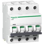 A9F44420 – Schneider Electric Acti 9 iC60N MCB Circuit Breaker – 4 Pole 20A C
