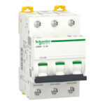 A9F84304 – Schneider Electric Miniature circuit breaker (MCB), Acti9 iC60H, 3P, 4A, C curve, 10000A (IEC/EN 60898-1), 70kA…