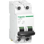 A9N61528 – Schneider Electric miniature circuit breaker – C60H – 2 poles – 10 A – C curve