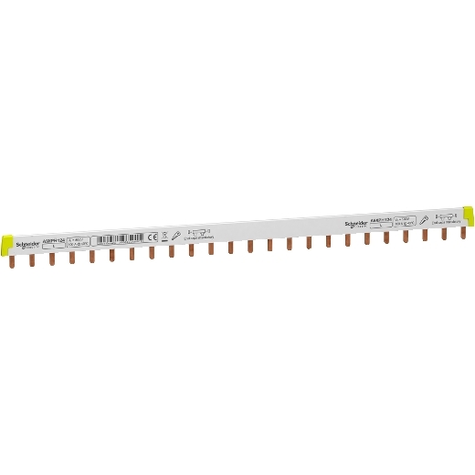 A9XPH124 – Schneider Electric Acti 9 – comb busbar – 1L – 18 mm pitch – 24 modules – 100A — SCHNEIDER