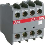 ABB CA5-13N 1SBN010040R1213 – CA5-13N is a 4-pole front mounted auxiliary contact block equipped with screw terminals