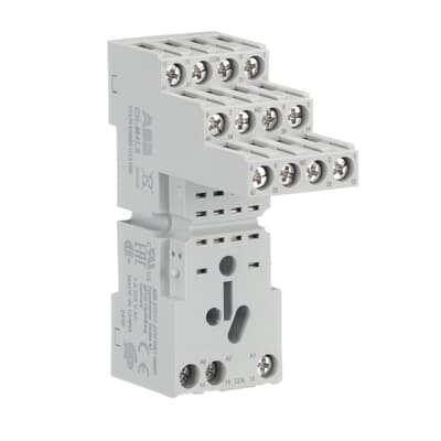 ABB CR-M4LS 1SVR405651R3100 – CR-M4LS Logical Socket for 4 C/o Sold in 10’S — ABB