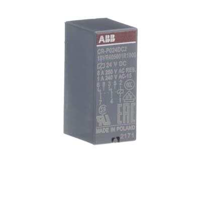 ABB CR-P024DC2 1SVR405601R1000 – DC2 Relay 1SVR405601R1000 — ABB