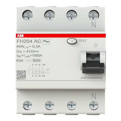 ABB FH204 AC-40/0.3 2CSF204006R3400 – Residual Current Devices — ABB