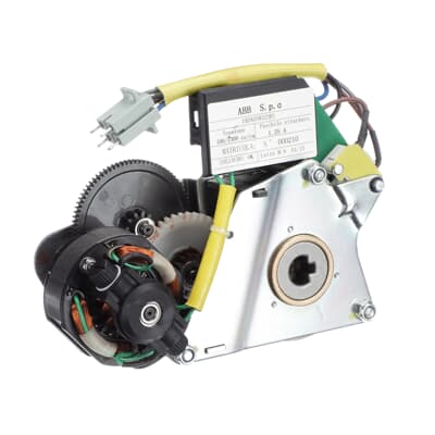 ABB GEARED MOTOR DEVICE 100/130V E1/6-T8 1SDA038323R1 – GEARED MOTOR DEVICE SUPPLY VOLTAGE 100/130V DC/AC AND SPRINGS… — ABB