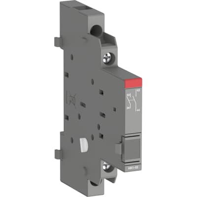 ABB HK1-02 – Auxiliary contacts HK1 change position with the main contacts of the manual motor starter — ABB