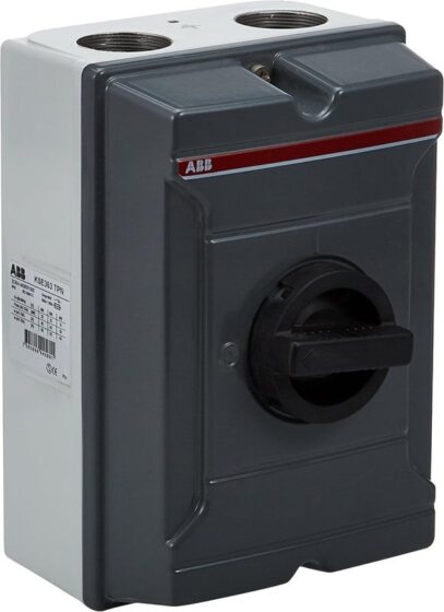 ABB KSE363M/TPN W/p Isolator 63A 3P Metal — ABB