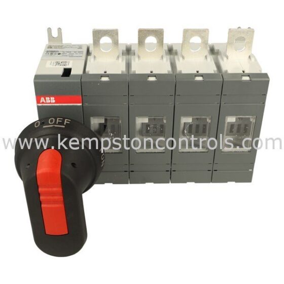ABB OT250E0 4 Pole Front Operated Base — ABB