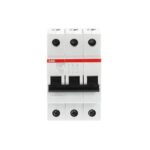 ABB SH203M-C32 2CDS273011R0324 – SH203M-C32 Miniature Circuit Breaker – 3P – C – 32 A