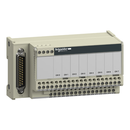 ABE7CPA02 – Schneider Electric connection sub-base ABE7 – for passive distribution of 8 channels — SCHNEIDER