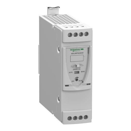 ABL8RPS24030 – Schneider Electric regulated SMPS – 1 or 2-phase – 100..500 V – 24 V – 3 A — SCHNEIDER