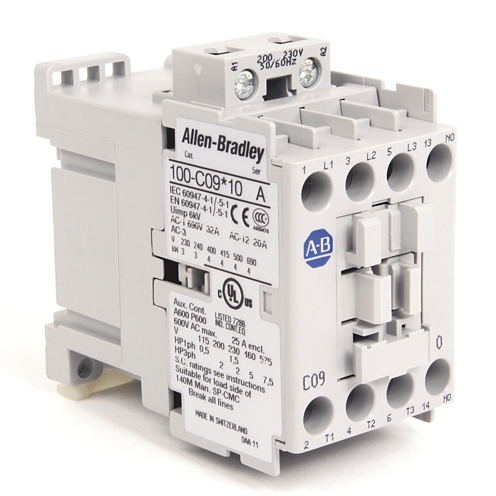 Allen-Bradley 100-C09KL10 – IEC 9 A Contactor — ALLEN-BRADLEY