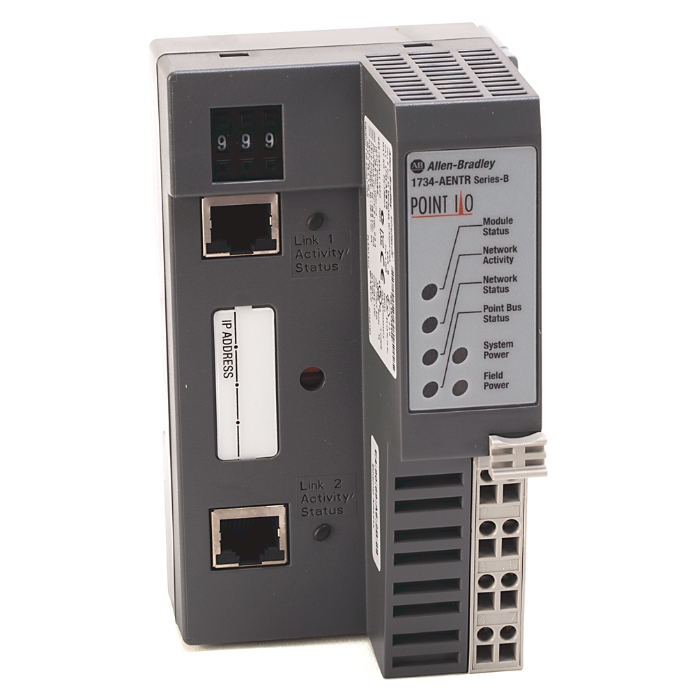 Allen-Bradley 1734-AENTR – POINT I/O Dual Port Network Adaptor — ALLEN-BRADLEY