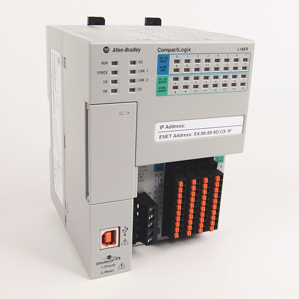 Allen-Bradley 1769-L18ER-BB1B – CompactLogix L18 512KB Ctlr — ALLEN-BRADLEY