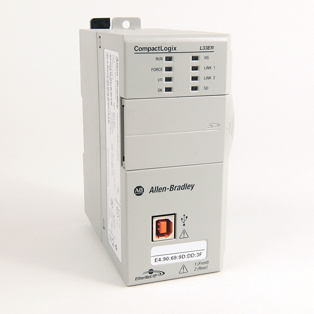 Allen-Bradley 1769-L33ER – CompactLogix 2 MB ENet Controller — ALLEN-BRADLEY