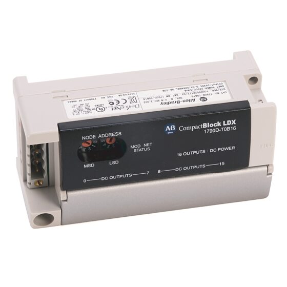 Allen-Bradley 1790D-T8BV8B – CompactBlock LDX 16 Point Base Block — ALLEN-BRADLEY