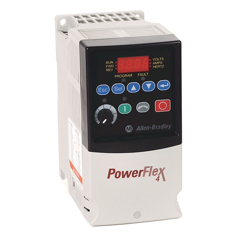 Allen-Bradley 22A-A4P5N104 – PowerFlex 4- 0.75 kW (1 HP) AC Drive — ALLEN-BRADLEY