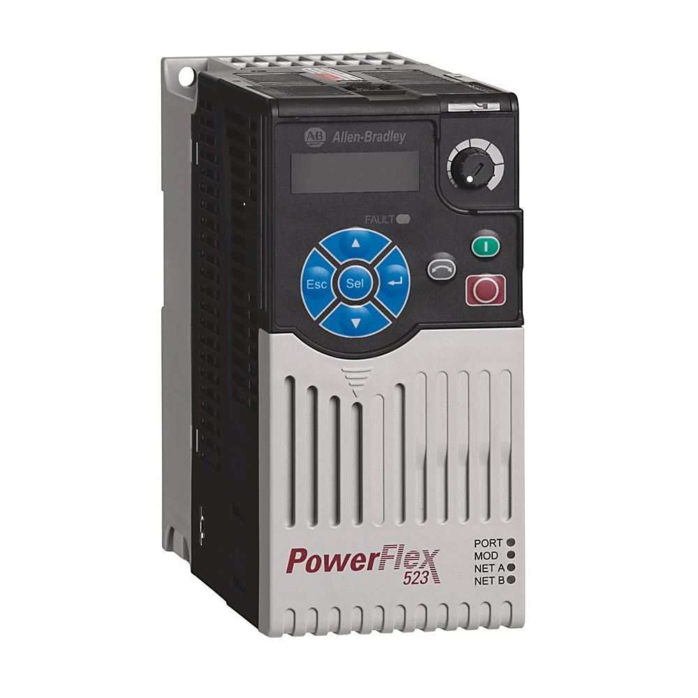 Allen-Bradley 25A-A1P6N114 – PowerFlex 523 0.2kW (0.25Hp) AC Drive — ALLEN-BRADLEY