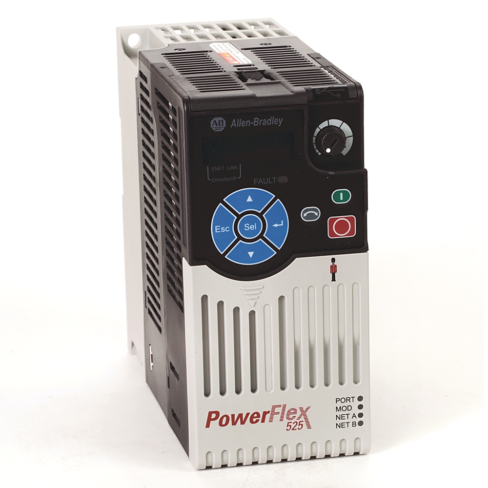 Allen-Bradley 25B-D2P3N104 – PowerFlex 525 0.75kW (1Hp) AC Drive — ALLEN-BRADLEY