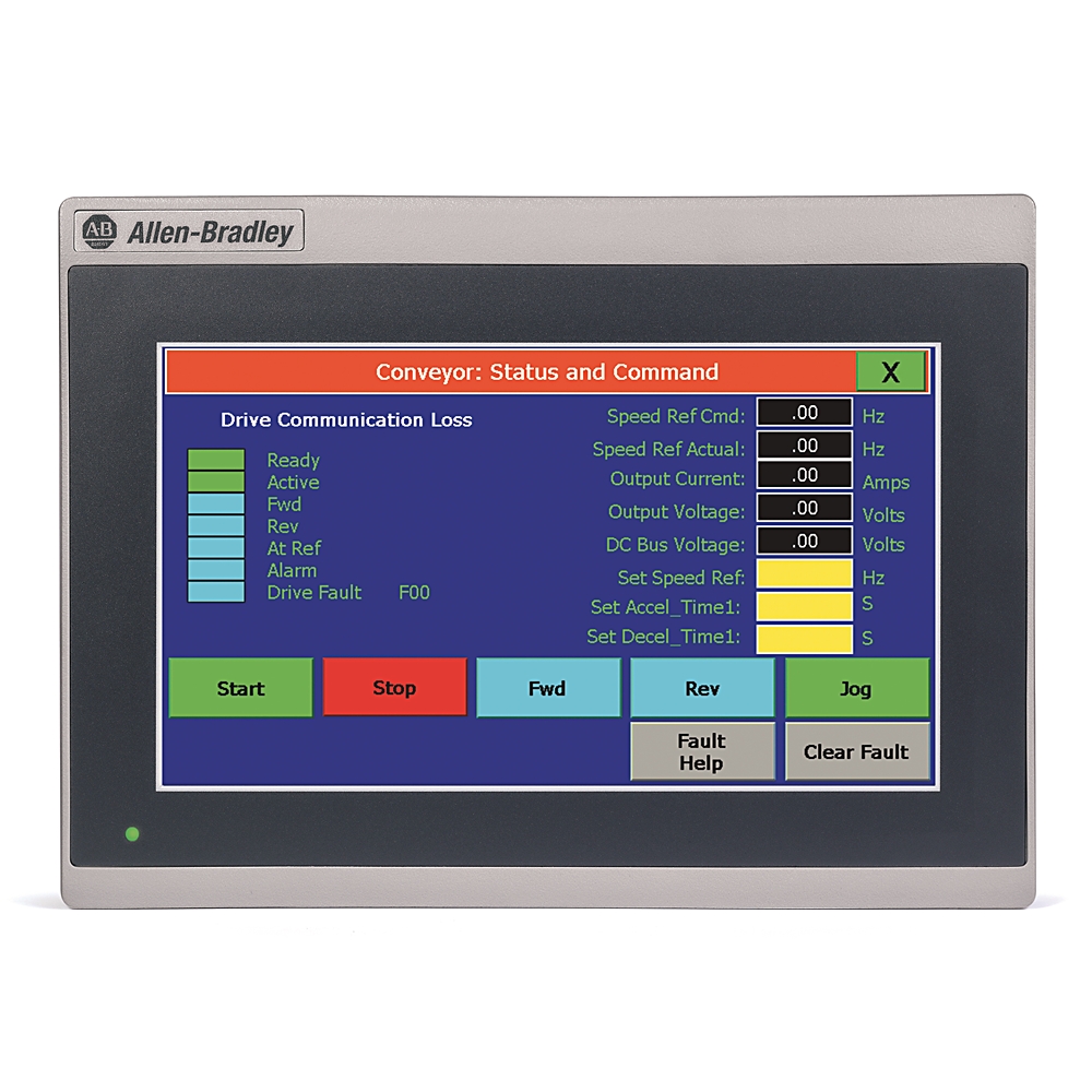 Allen-Bradley 2711R-T7T – PANELVIEW 800 7-INCH HMI TERMINAL — ALLEN-BRADLEY