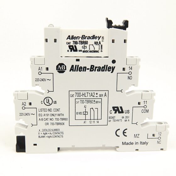 Allen-Bradley 700-HLT12Z24 – 24V DC GP Terminal Block Relay — ALLEN-BRADLEY