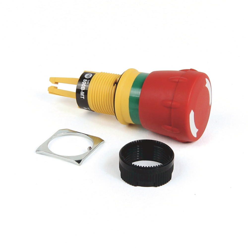 Allen-Bradley 800B-MT – 800B 16 mm Emergency Stop Push-Button — ALLEN-BRADLEY