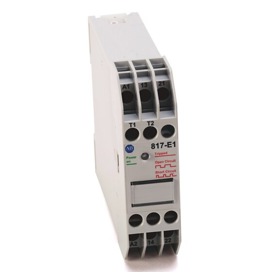 Allen-Bradley 817-E1 – MachineAlert Thermistor Monitoring Relay — ALLEN-BRADLEY