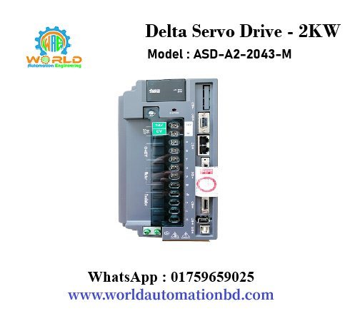 ASD-A2-2043-M AC Servo Drive 2KW 440