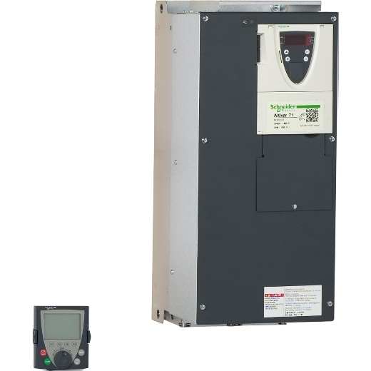 ATV71HD30N4 – Schneider Electric variable speed drive ATV71 – 30kW-40HP – 480V – EMC filter-graphic terminal — SCHNEIDER