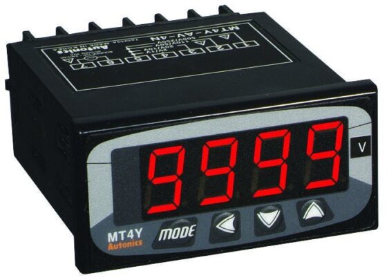 AUTONICS MT4Y-DV-4N Digital Panel Meter — AUTONICS