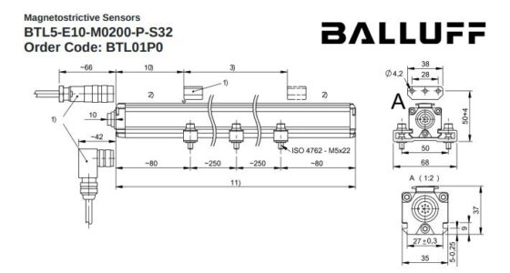 Balluff BTL5-E10-M0200-P-S32 — Balluff