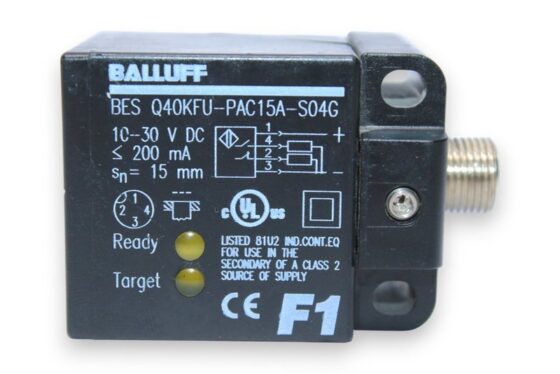 Balluff Q40KFU-PAC30F-S04G Bes Inductive Sensor — Balluff